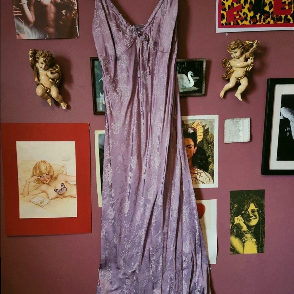 Primark Lavender Patterned Dress